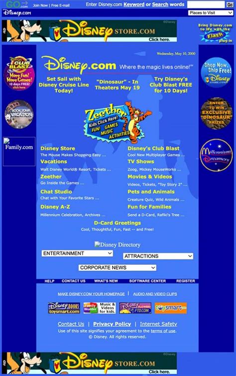 walt disney channel website